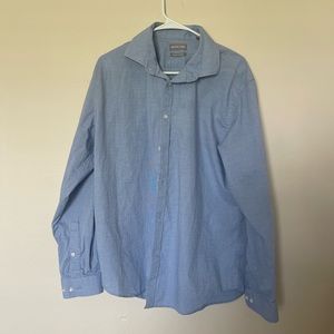 Michael Kors mens button long sleeve shirt - size XL